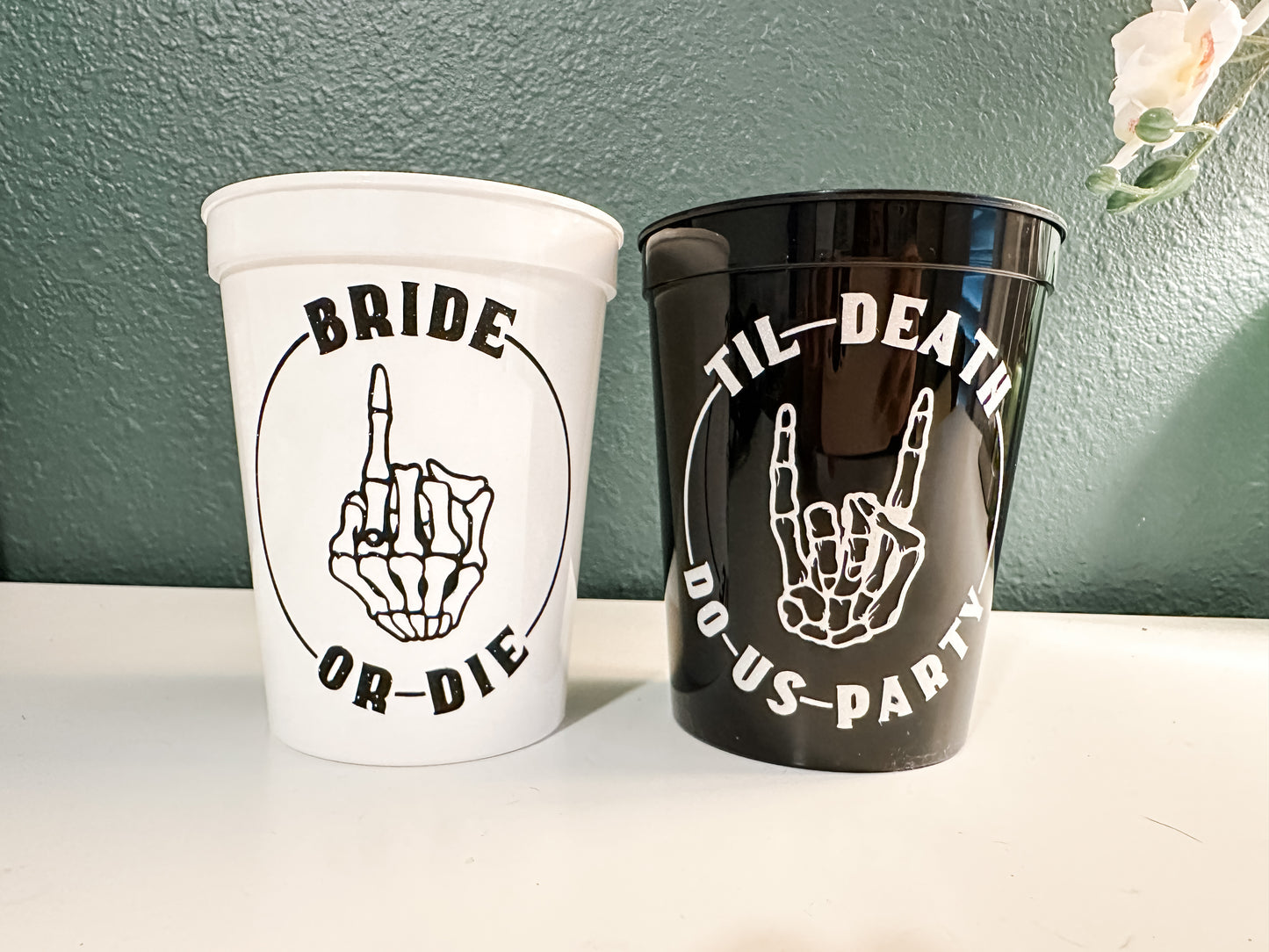Bride or Die Bachelorette Cup