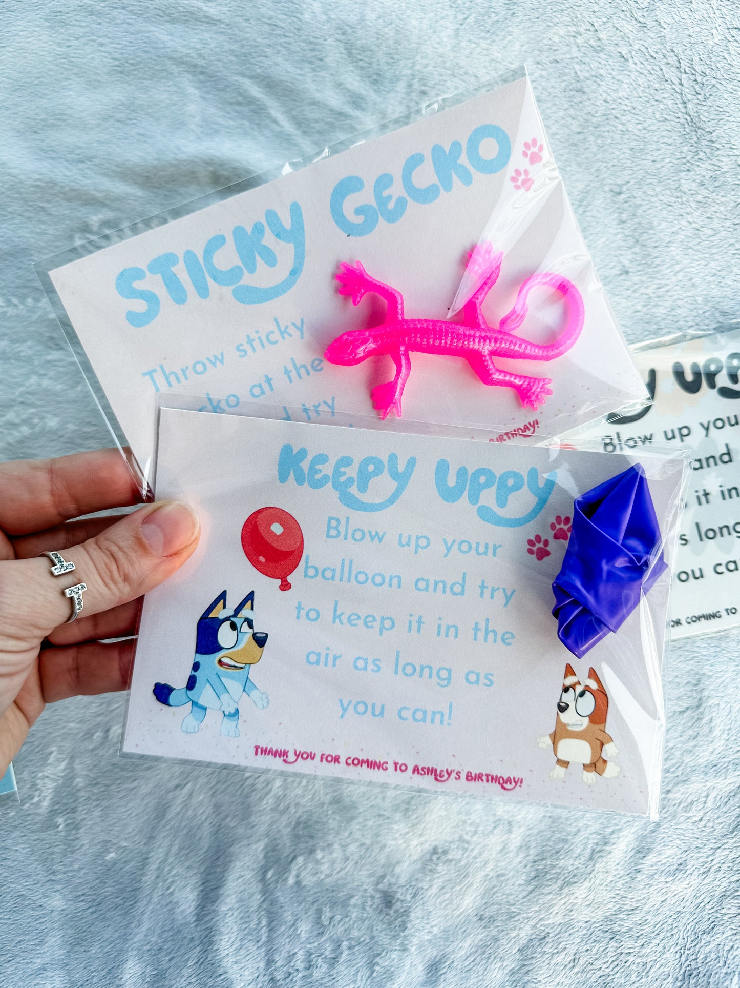 Bluey Party Favors
