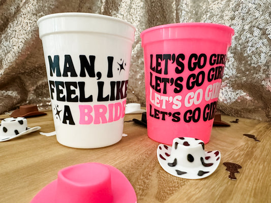 Let's Go Girls Bridal Cup