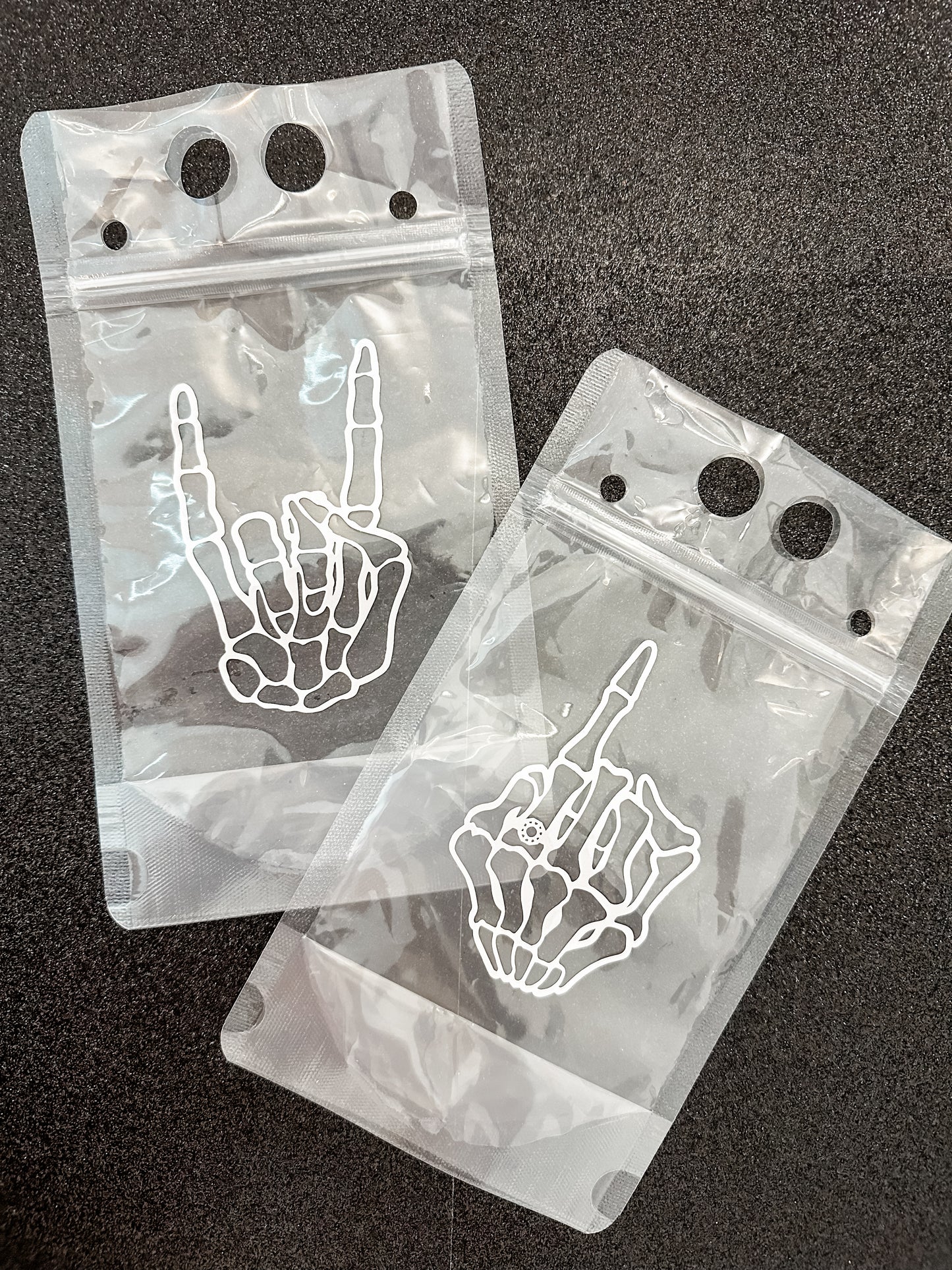 Skeleton Party Drink Pouch