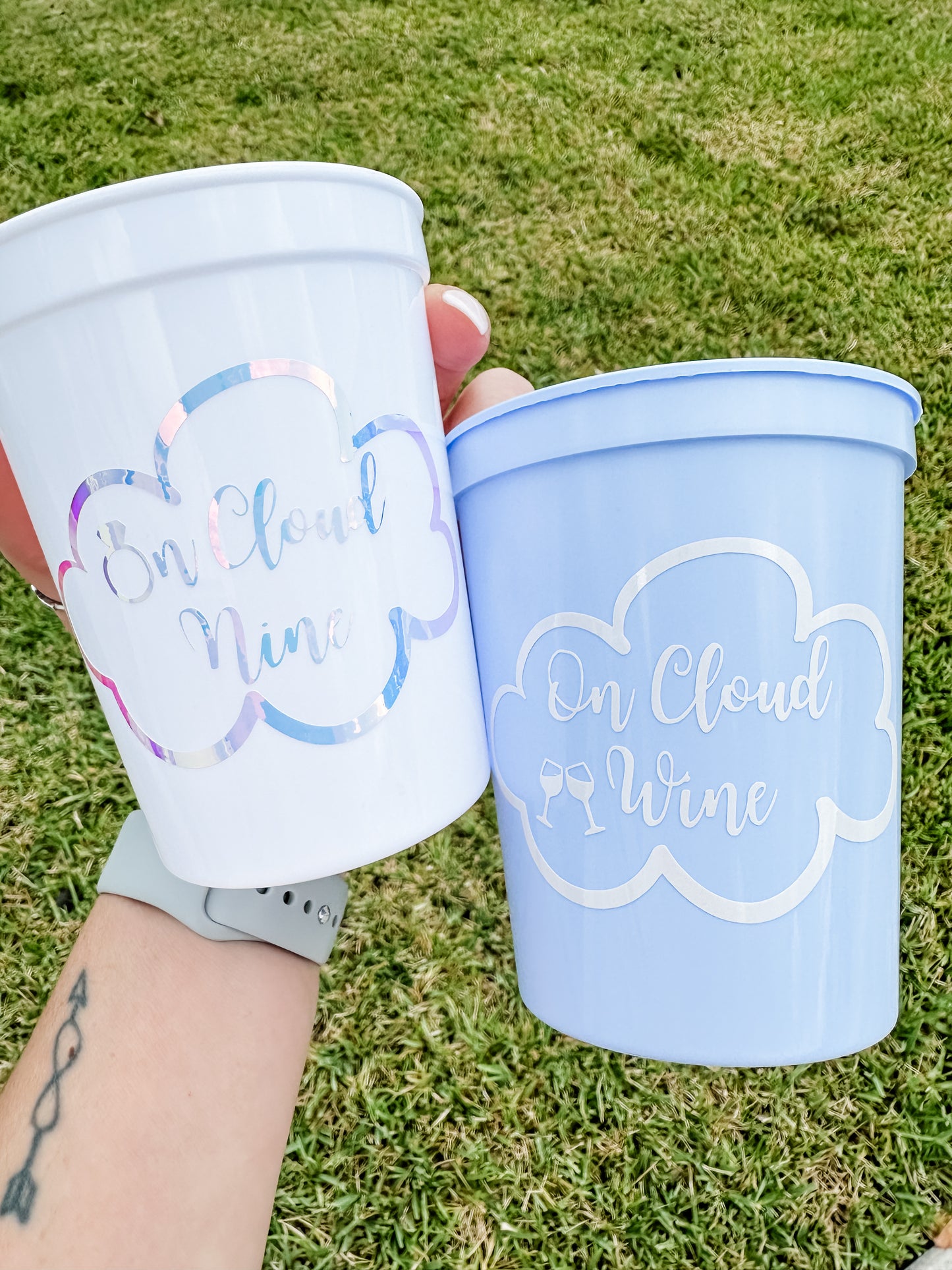 On Cloud Nine Bachelorette Cups
