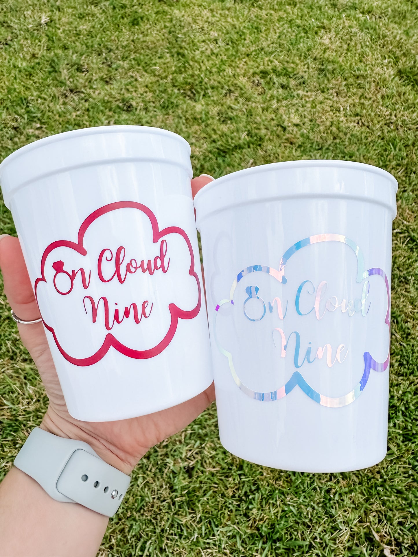On Cloud Nine Bachelorette Cups