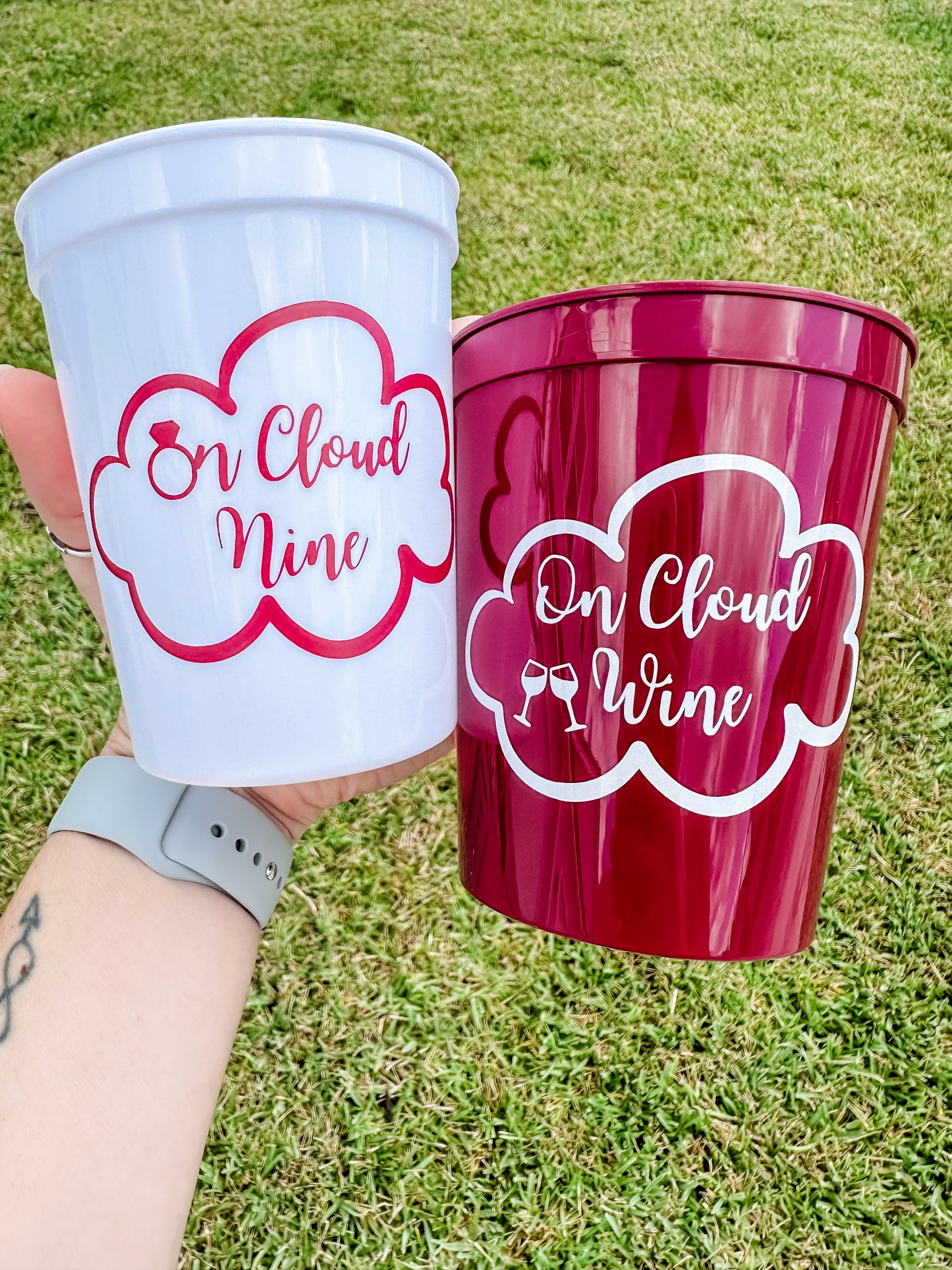On Cloud Nine Bachelorette Cups
