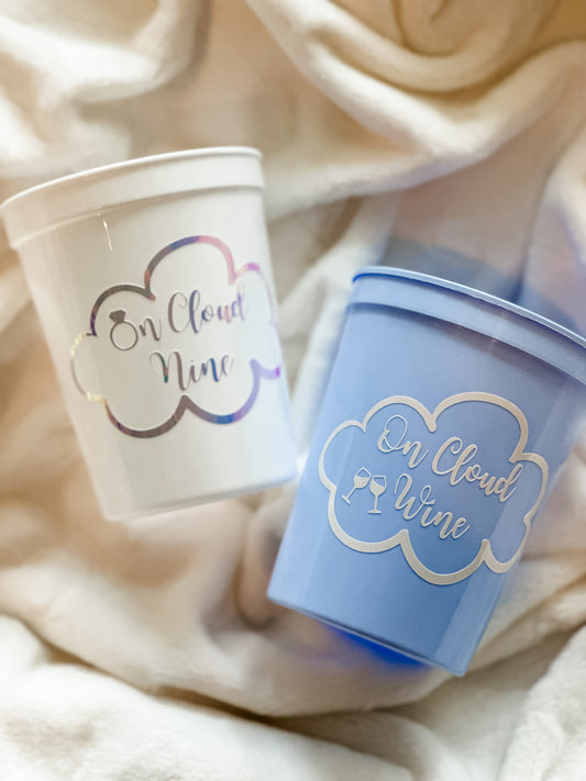 On Cloud Nine Bachelorette Cups