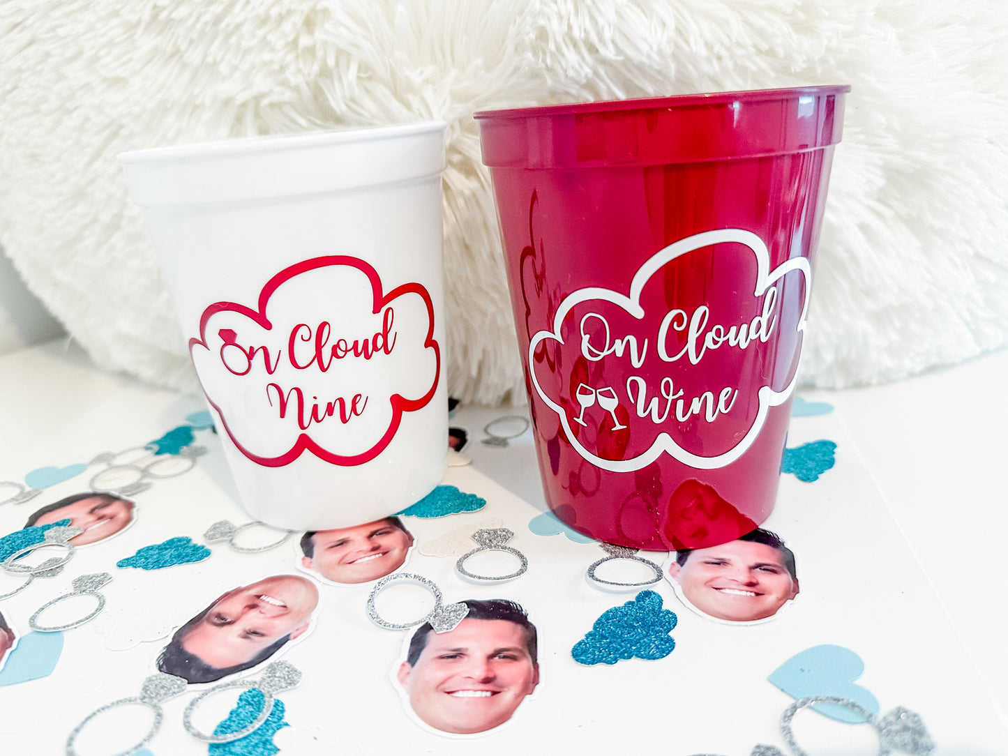 On Cloud Nine Bachelorette Cups