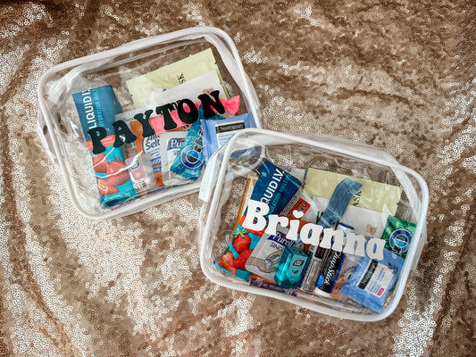 Clear Makeup/Toiletry Bag