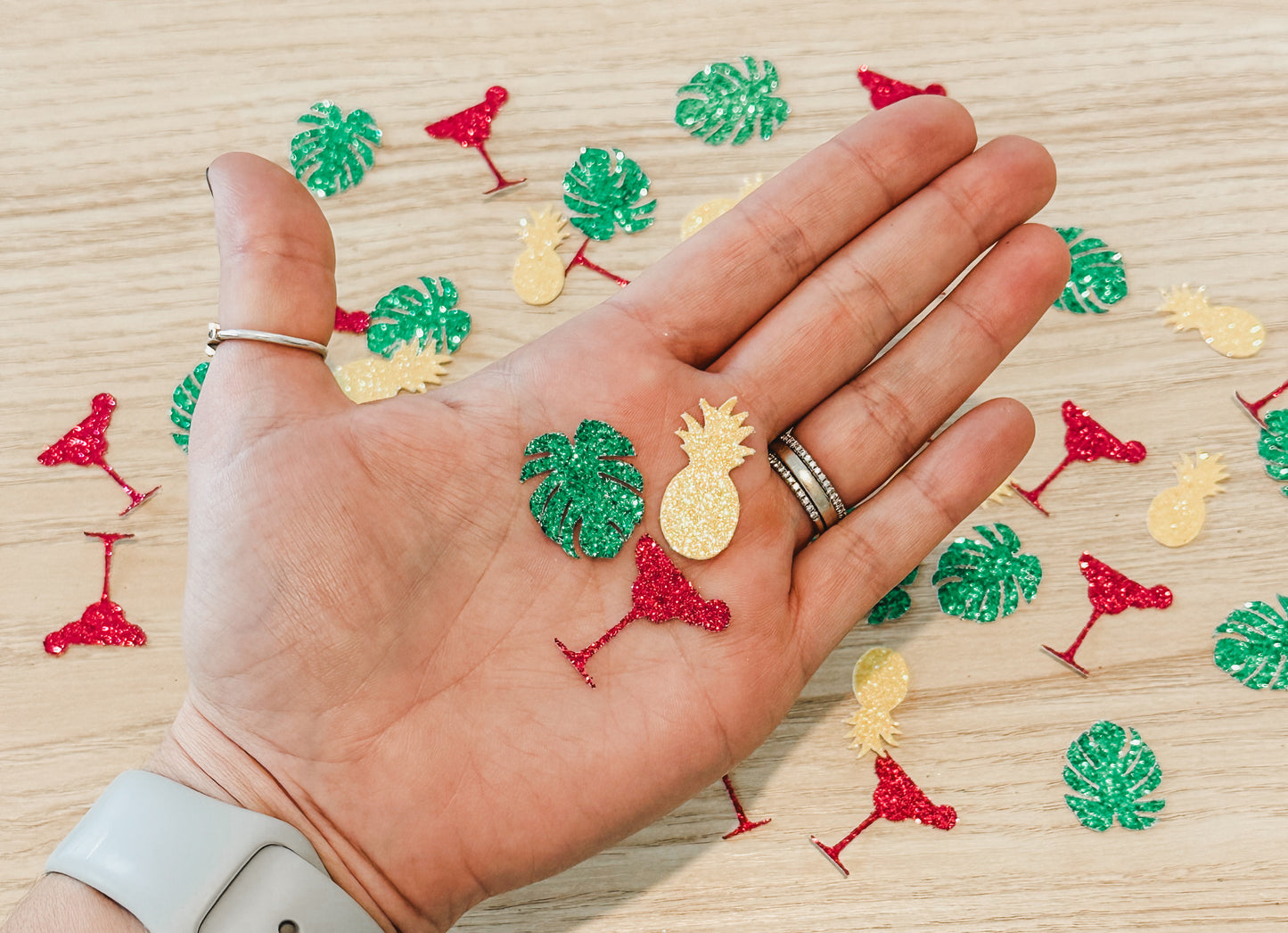 Tropical Bachelorette Confetti