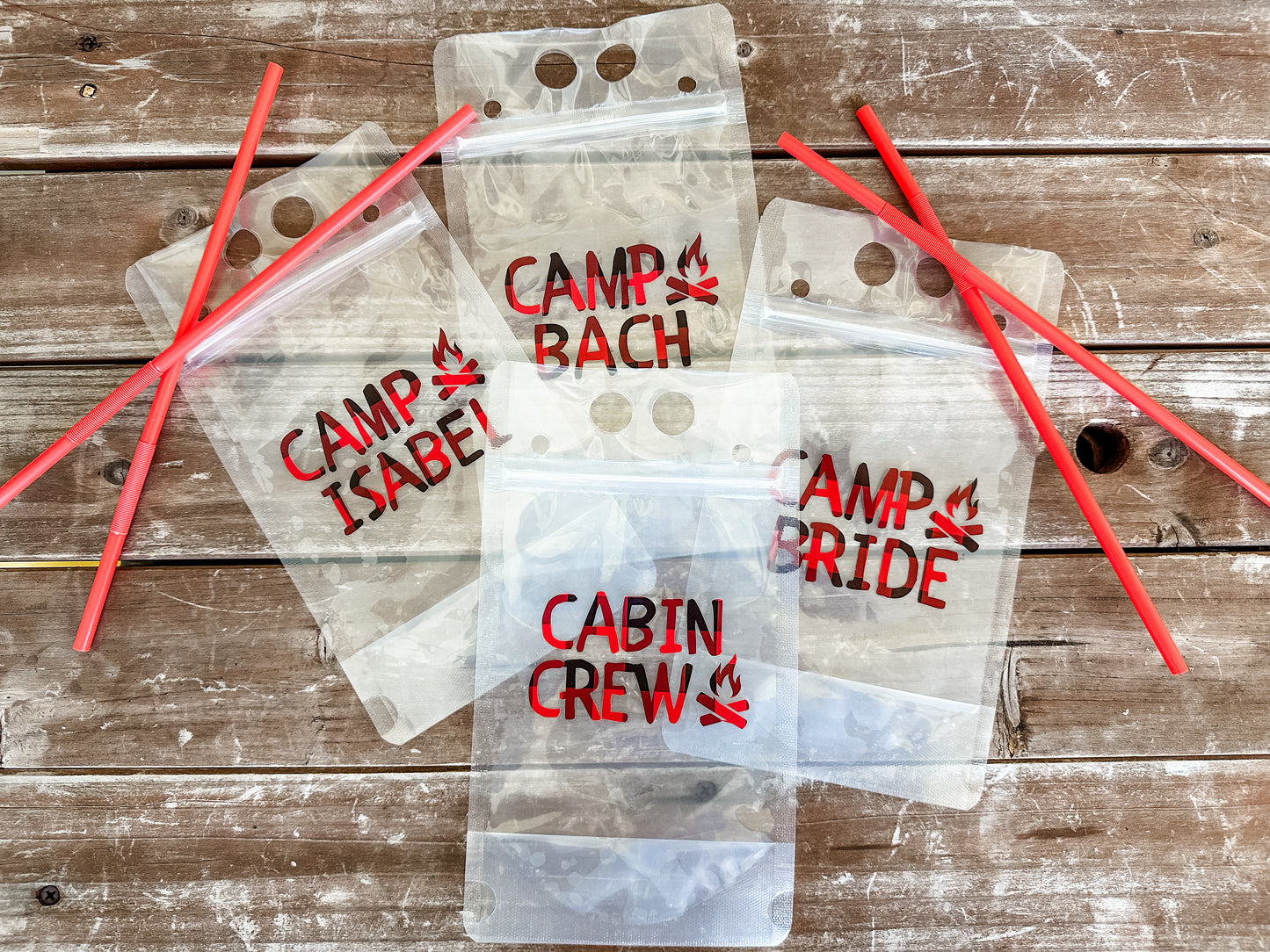 Camp Bachelorette Drink Pouch