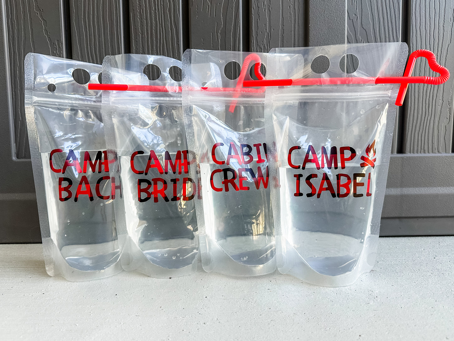 Camp Bachelorette Drink Pouch