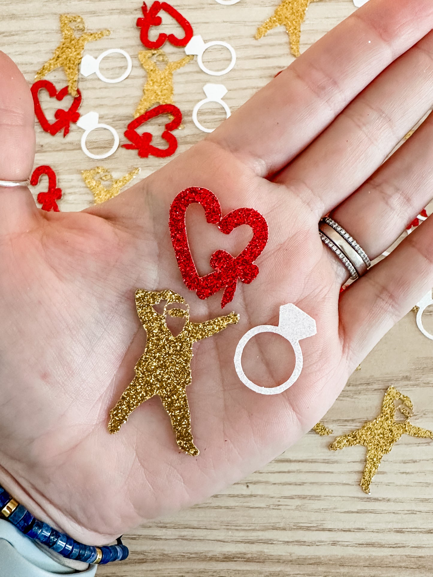 Merry and Bride Bachelorette Confetti