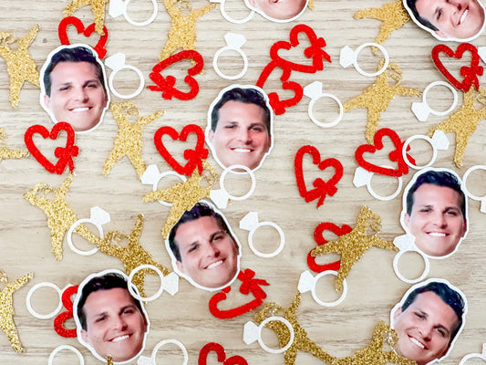 Merry and Bride Bachelorette Confetti