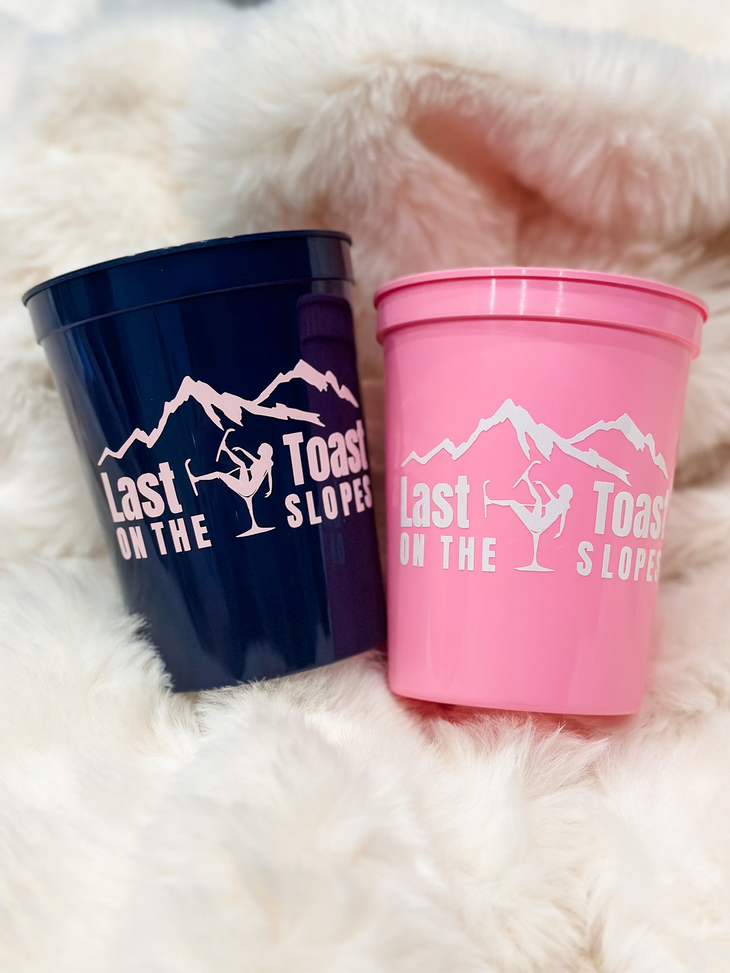 Last Toast on the Slopes Cups