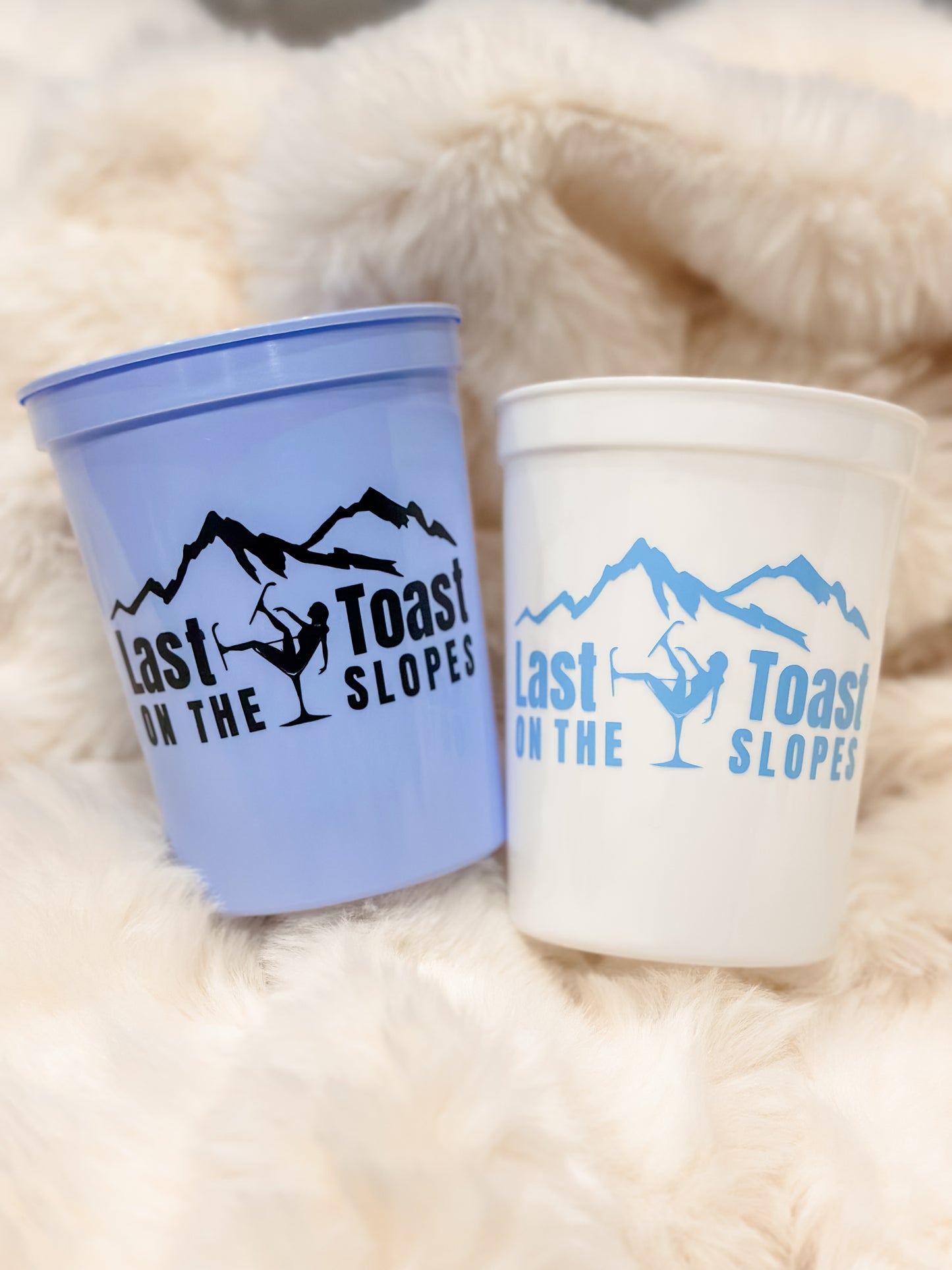 Last Toast on the Slopes Cups
