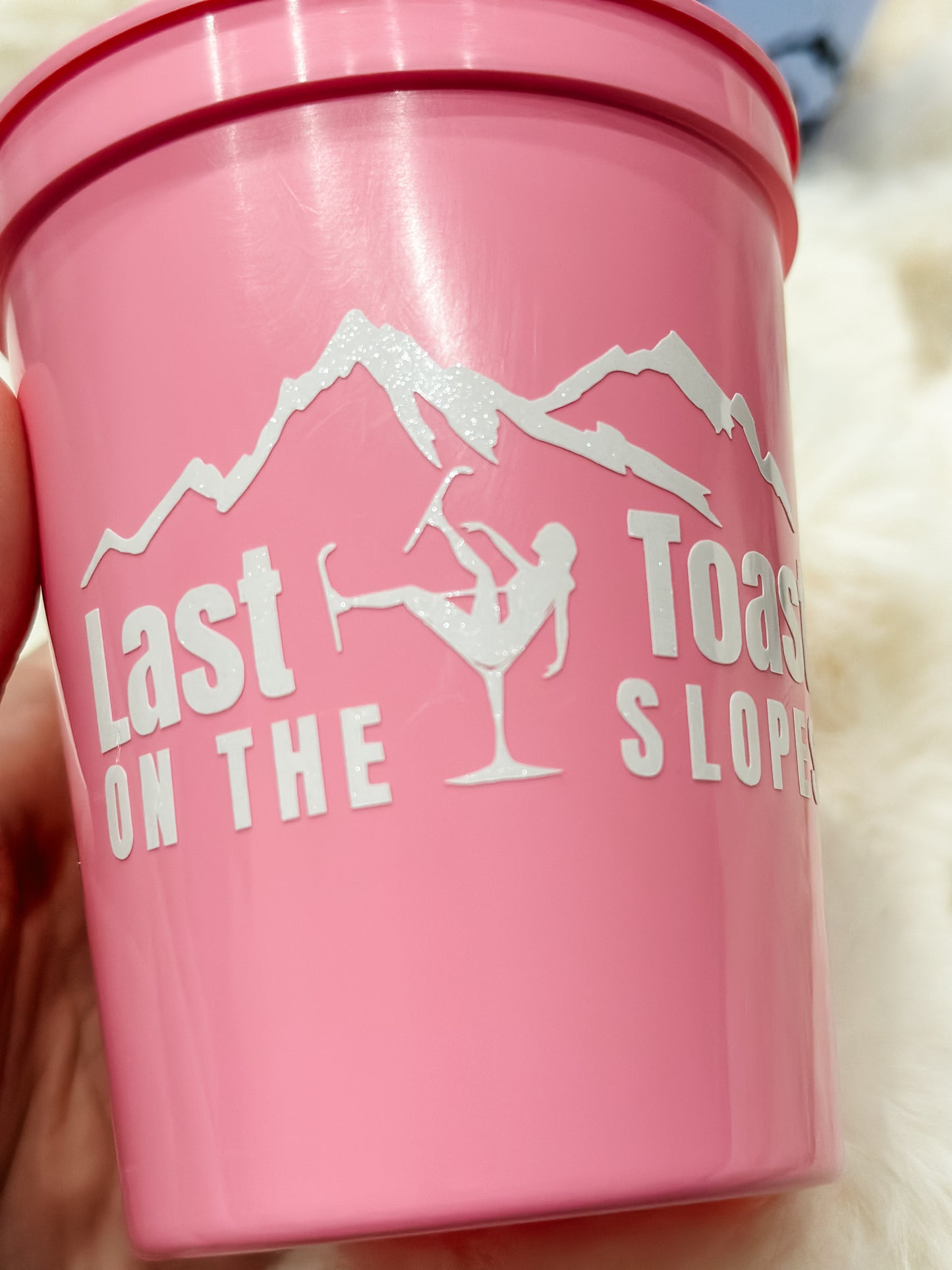 Last Toast on the Slopes Cups