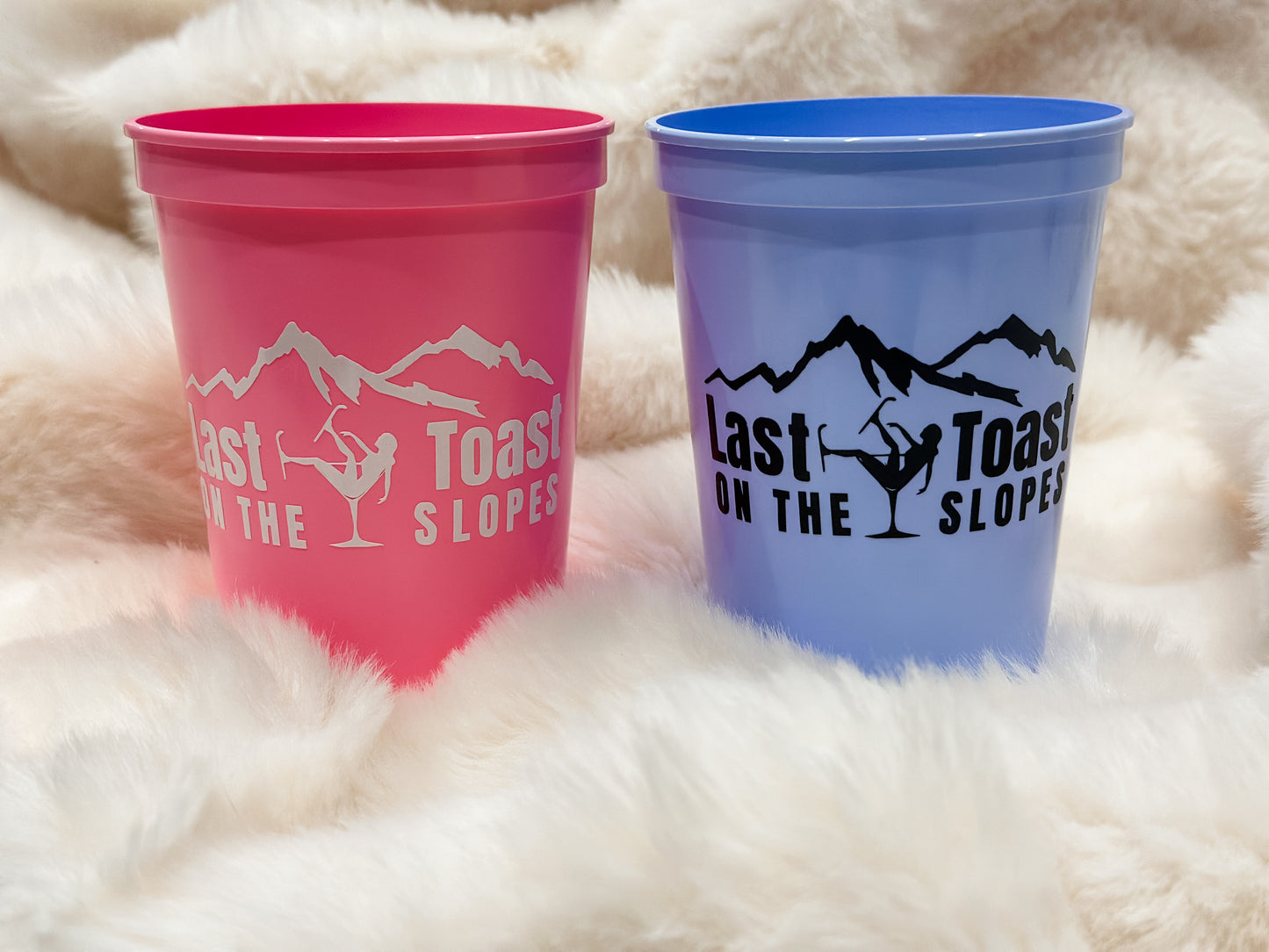 Last Toast on the Slopes Cups