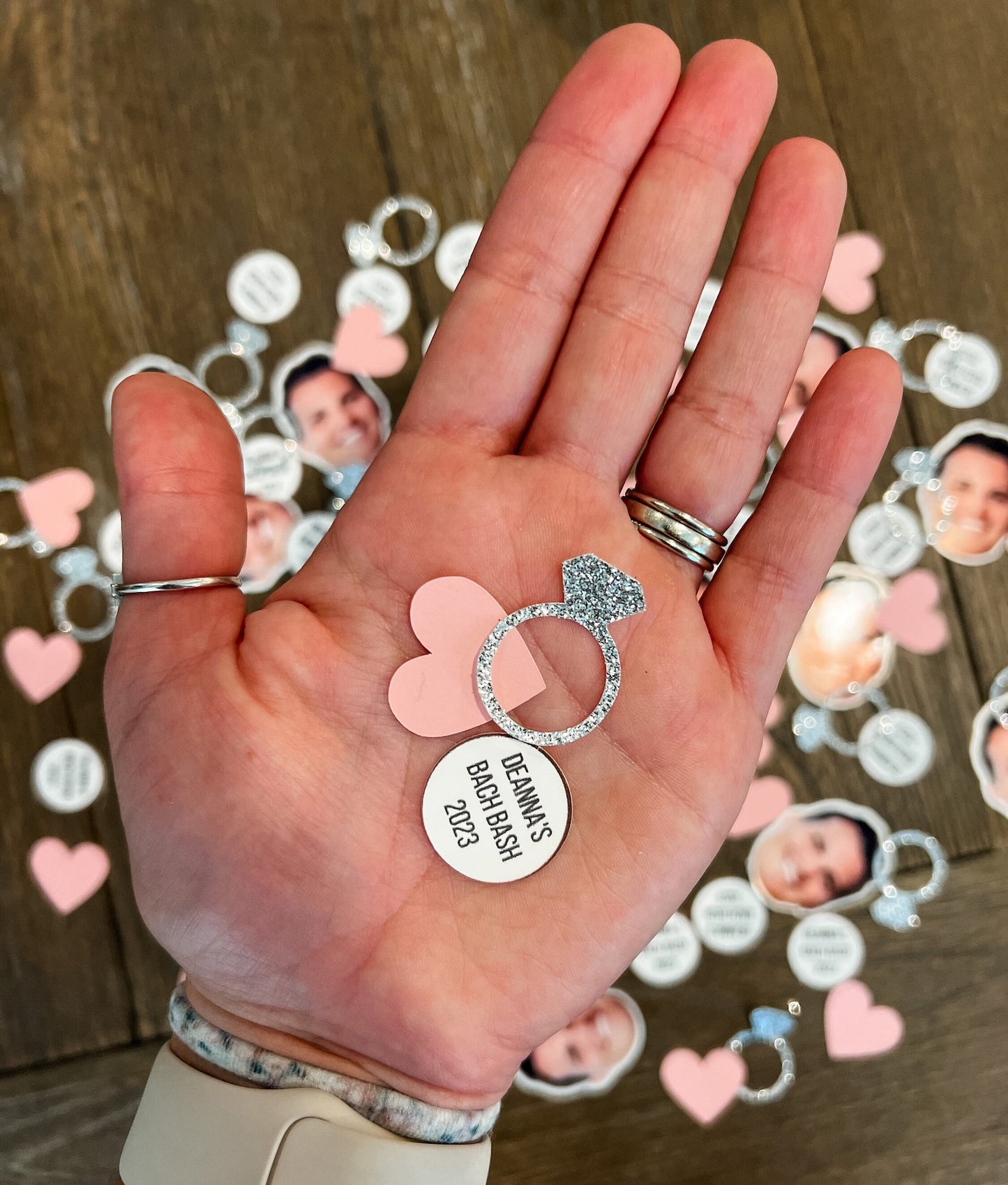 On Cloud Nine Bachelorette Confetti