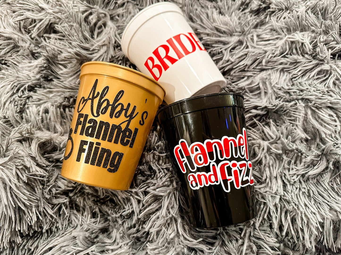 Flannel Fling and Camp Bachelorette Cup