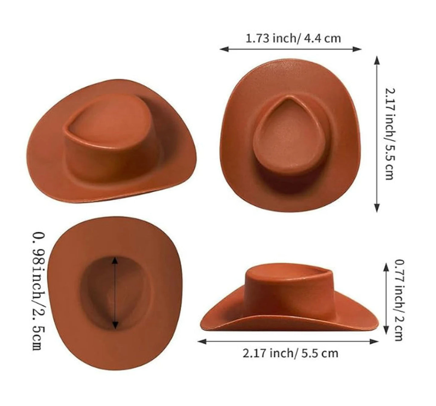 Mini Cowboy Hats