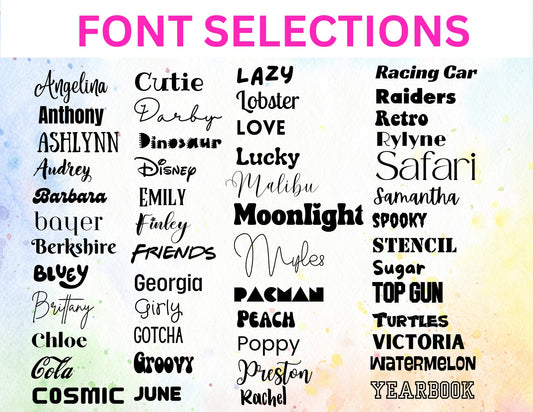 Vinyl Decals