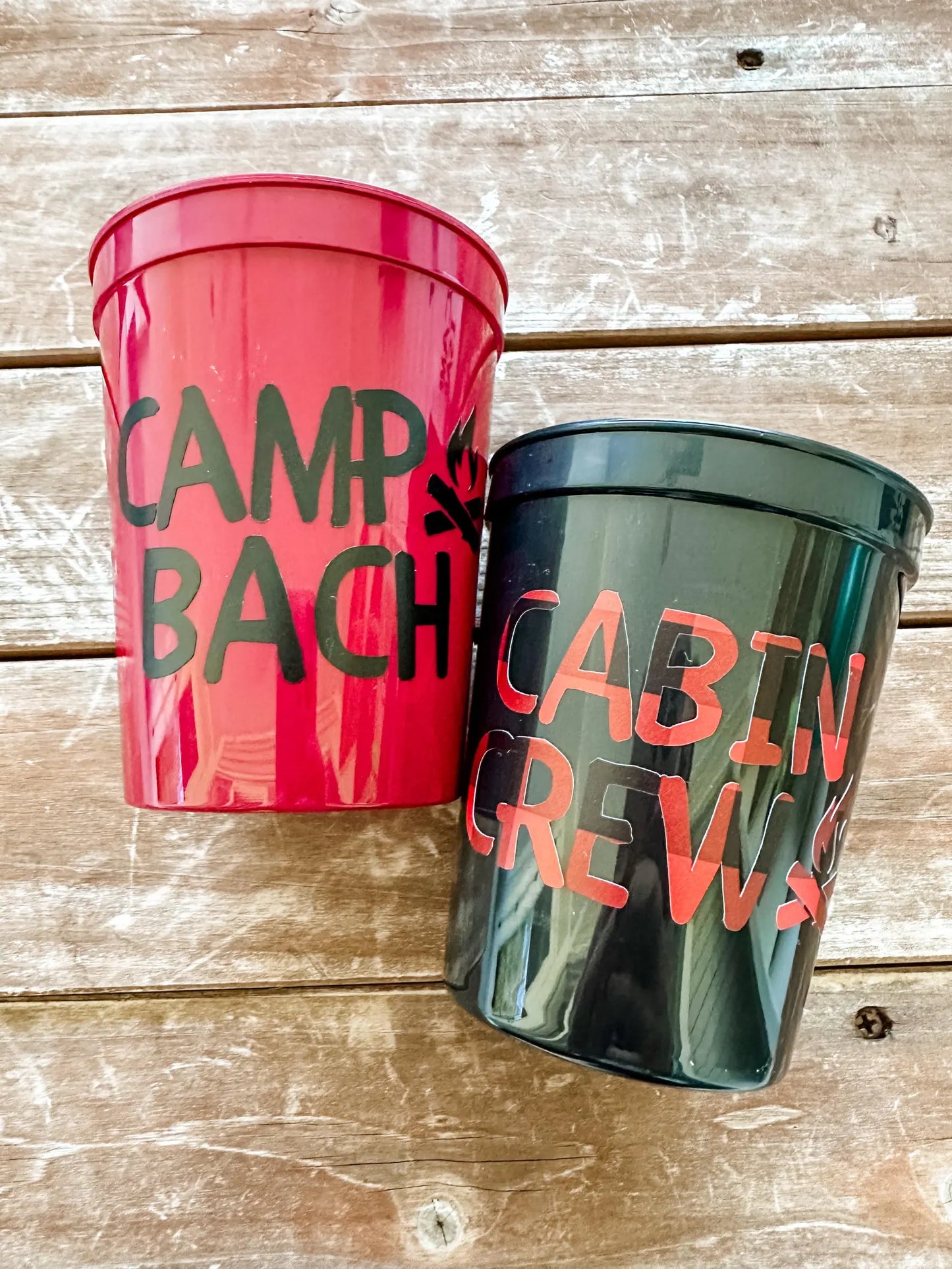 Camp Bachelorette Cups