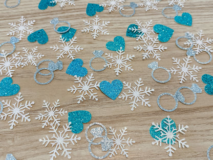Snow In Love Bachelorette Confetti