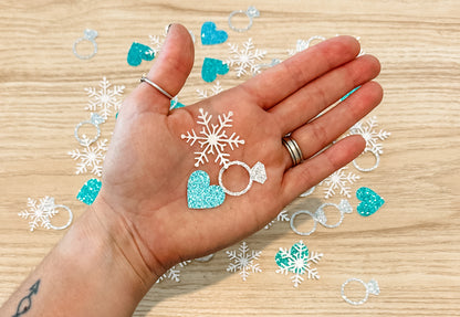 Snow In Love Bachelorette Confetti