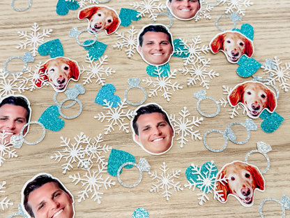 Snow In Love Bachelorette Confetti