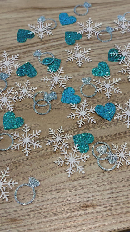 Snow In Love Bachelorette Confetti